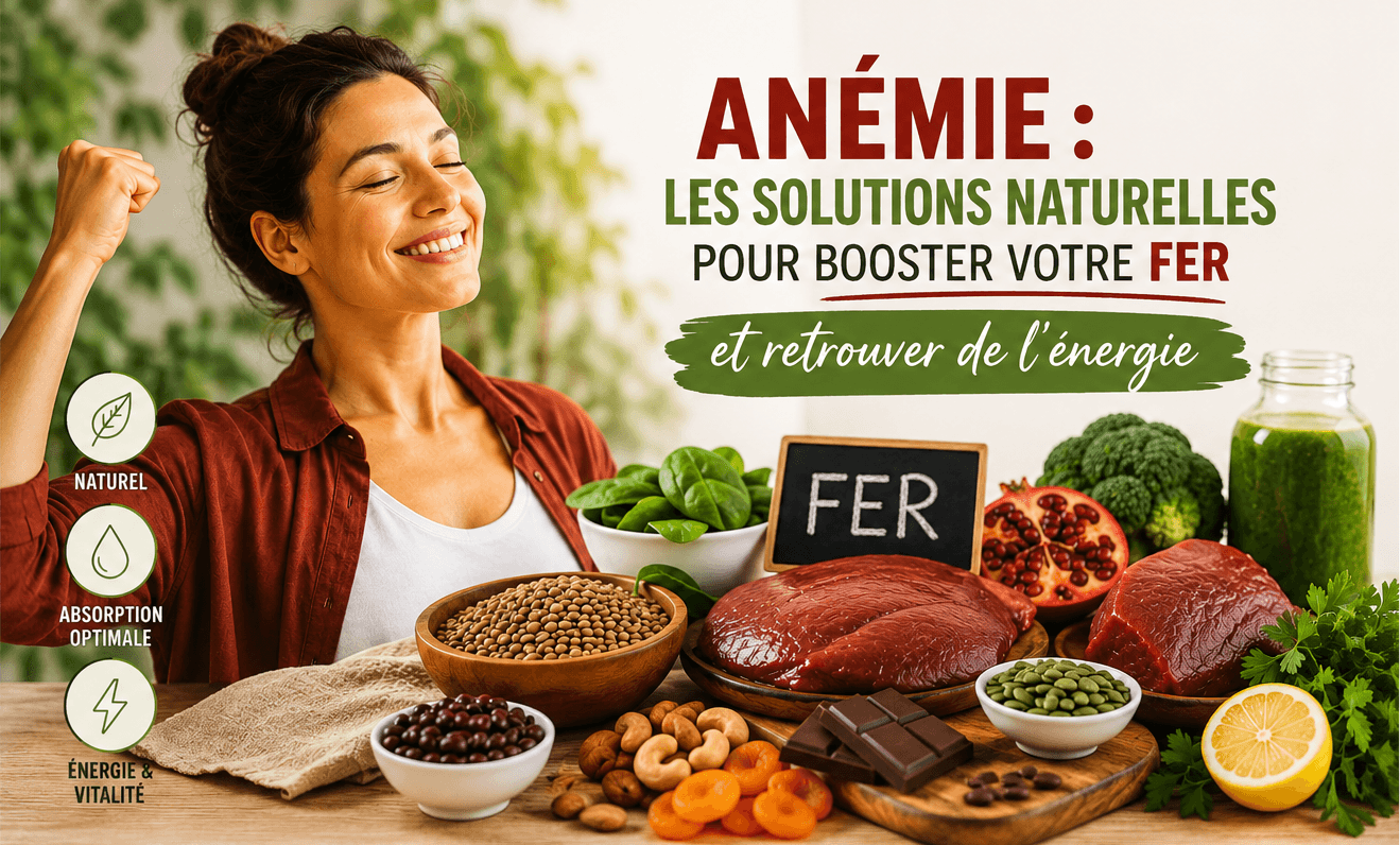Anémie : les solutions naturelles pour booster votre fer et retrouver de l'énergie